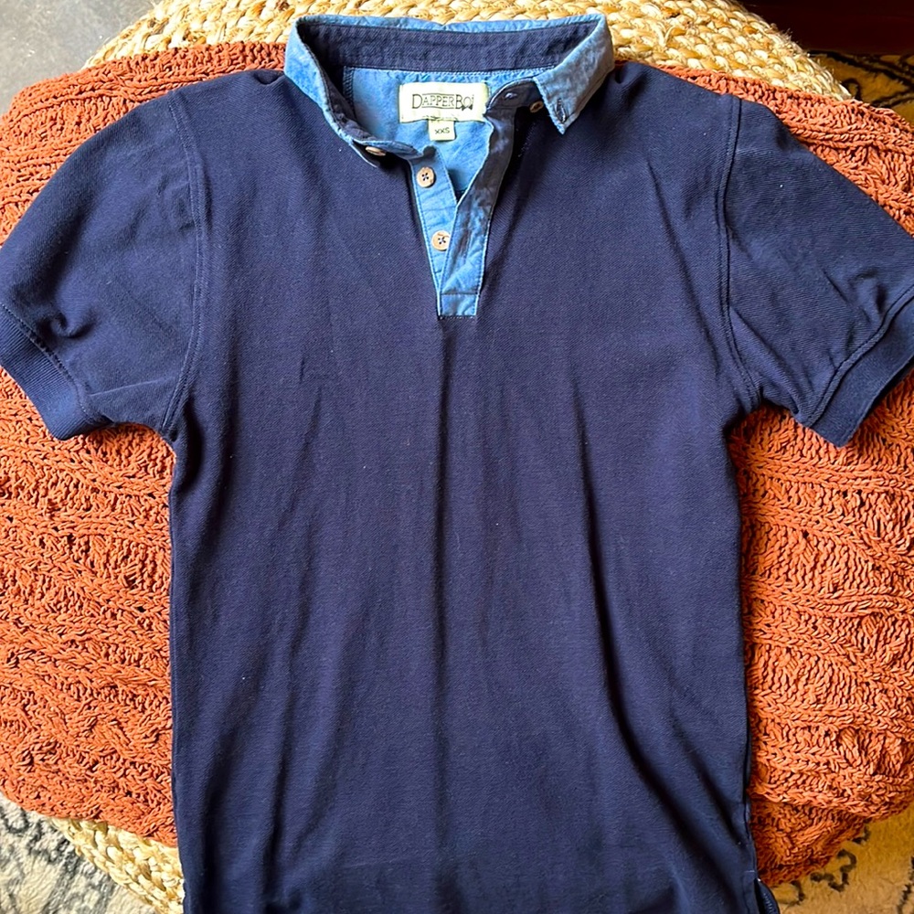 DapperBoi Xxs Men’s. Polo style short sleeve